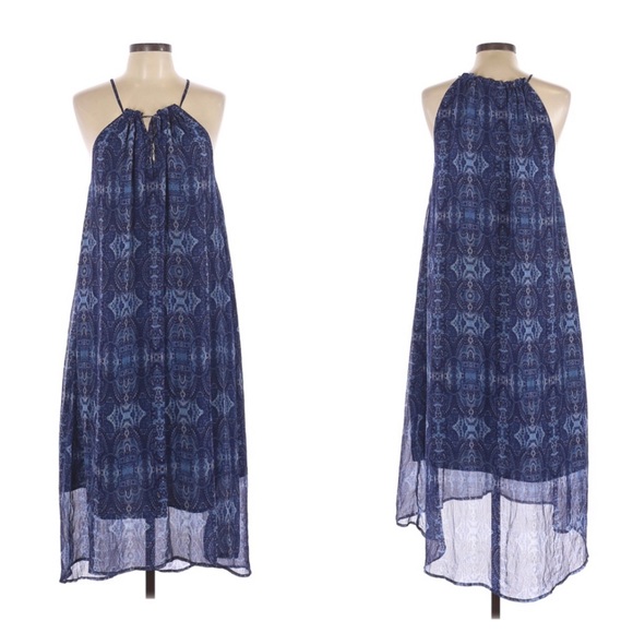 Lucky Brand Dresses & Skirts - LUCKY BRAND Paisley Print Blue Dress